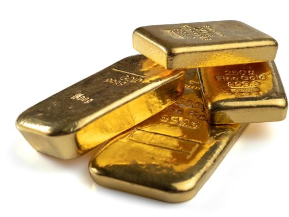 4 gold bars