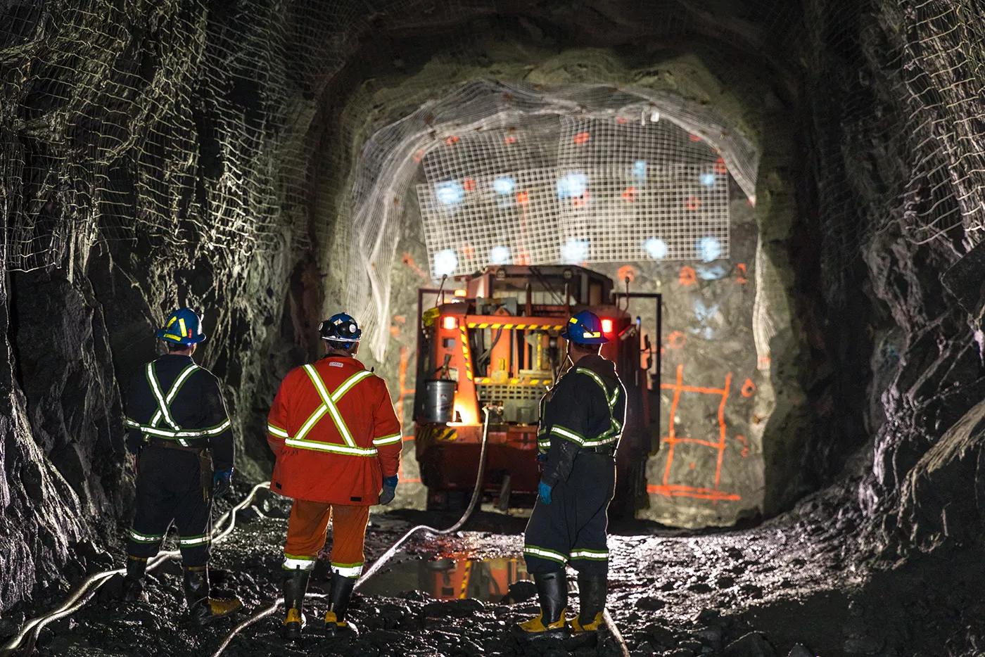 Underground mining